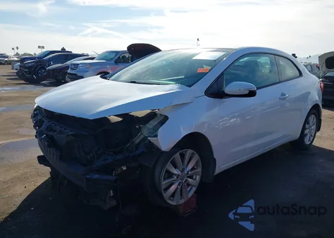 2014 Kia Forte Koup Ex z USA, uszkodzony, nr VIN KNAFX6A83E5251065